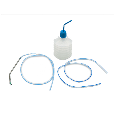 Mini close wound suction unit