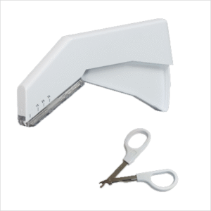 Skin stapler & staple remover