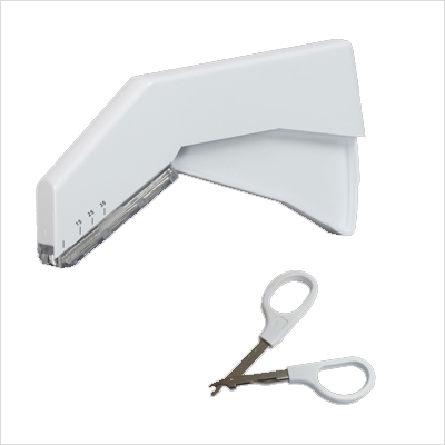 Skin stapler & staple remover