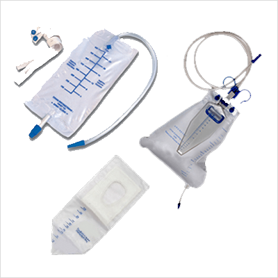 Urine collection bags