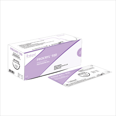 Polyglactin 910 sutures